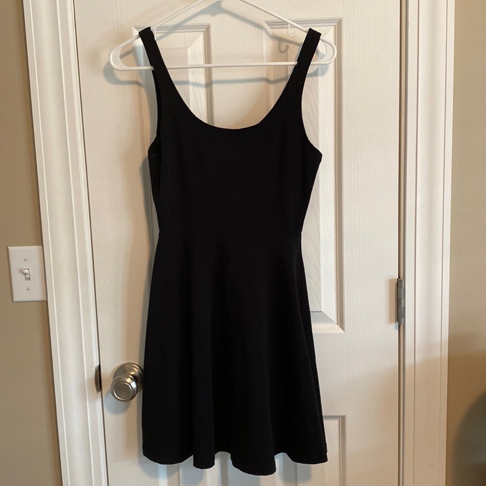 Express women’s small black dress.